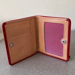 Tusk Red Leather Wallet